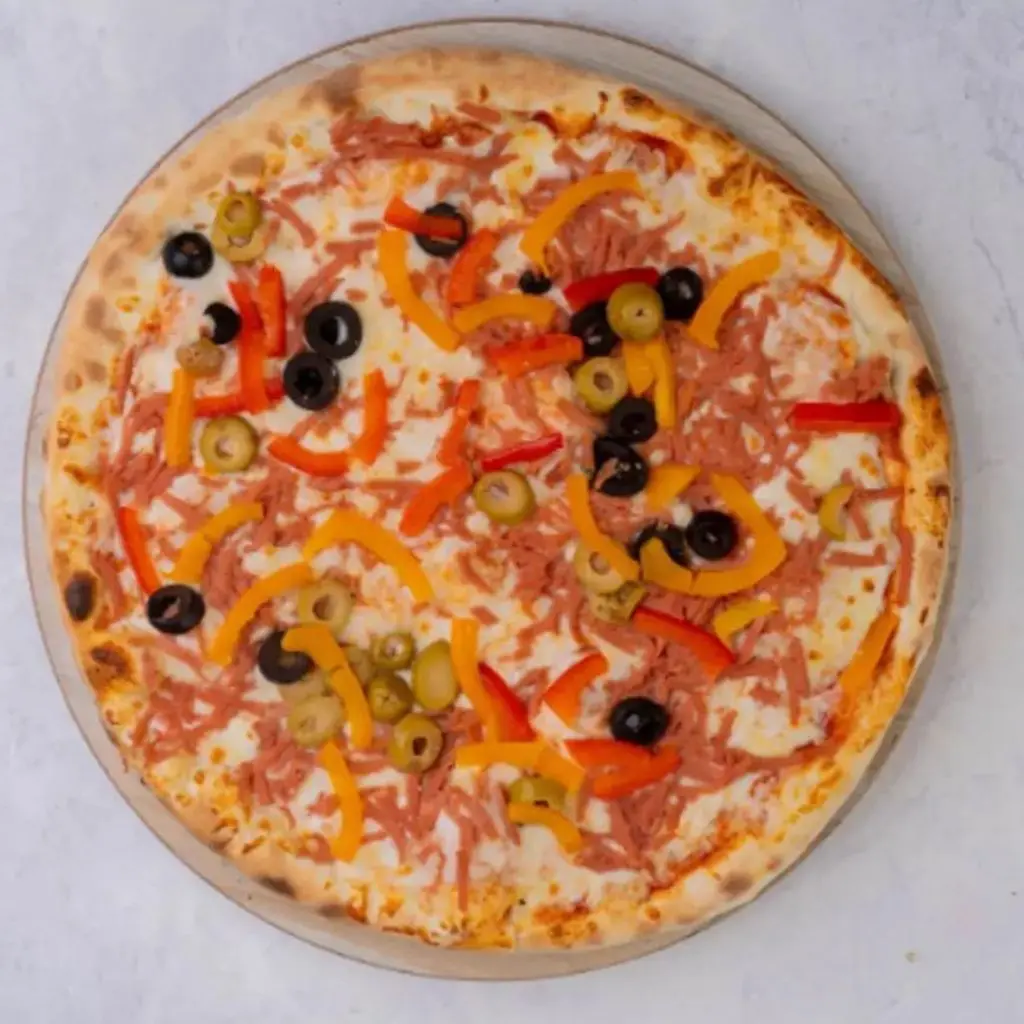 Mortadella Pizza